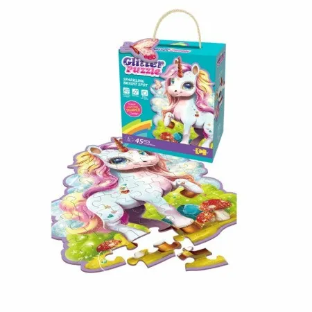 Puzzle unicorn glitter 45 pcs 88950z ( 91/71780 )