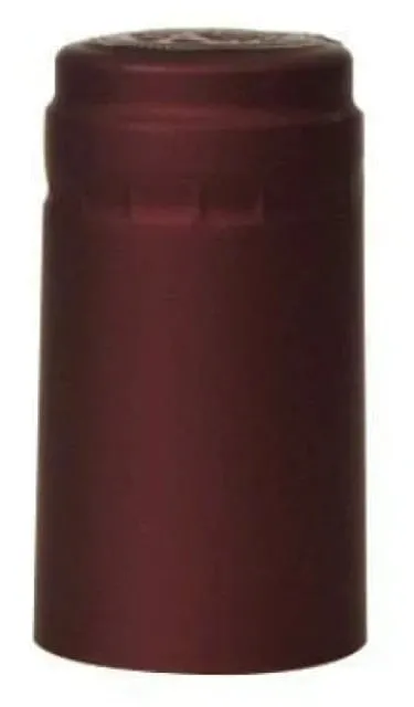 Pvc kapice za flaše 31x60 mm bordo ( 70-3000 bordo )