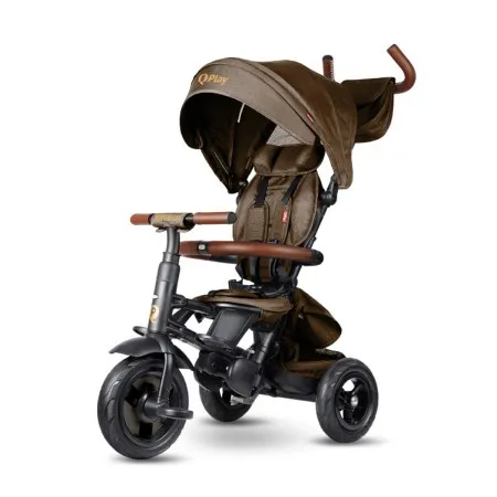 Qplay tricikl Rito Deluxe, 3/1 braon ( 41312404 )