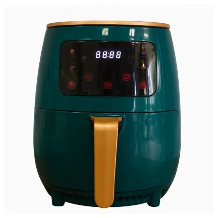 Quantek q1301gr air fryer sa tajmerom lcd 6l 1600w zelena