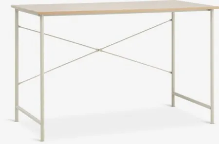 Radni sto 60x120 hrast/bež