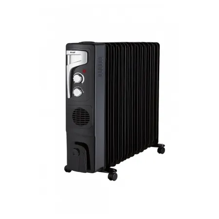Raf r.1329b uljni radijator sa ventilatorom 13 rebara crni 2900w