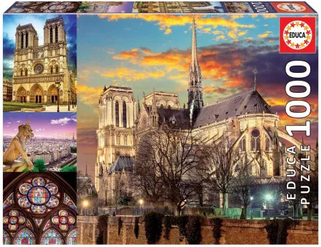 Rappelkist Educa puzle Notre Dame 1000 delova ( 184565 )