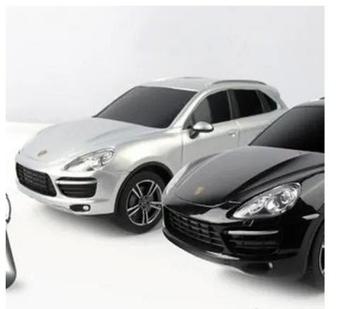 Rastar RC Porsche Cayenne 1:24 - crn, bel ( A013665 )