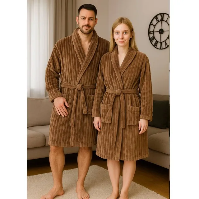 Ready Bade mantil - Braon rebrasti (S, M, L, XL, XXL)