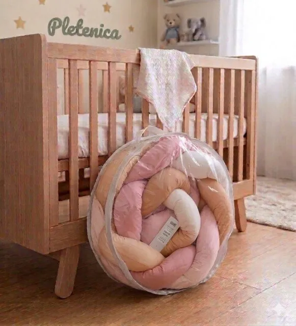 Ready Pletenica -krem-roze-vanila