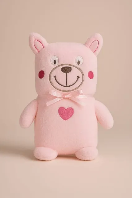 Ready Plišano ćebe - igračka za bebe - Roze Meda