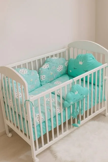 Ready Posteljina Oblačić 3 dela - Mint