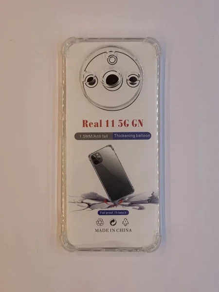Realme 11 5G/Narzo 50 transparent maska sa ojačanim ivicama ( 96250 )