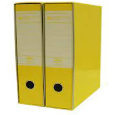 Registrator A4 Office Star LUX žuti 62985