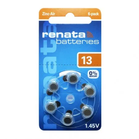 Renata baterija za slušni aparat ( Renata-ZA13/BP6 )