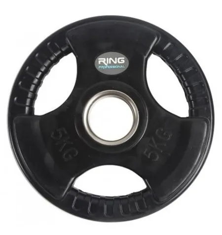 Ring olimpijski tegovi gumirani 2x5 kg-RX WP015-5