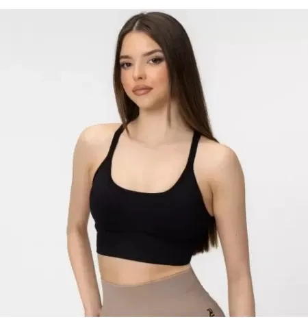 Ring X-Back Top Jet Black