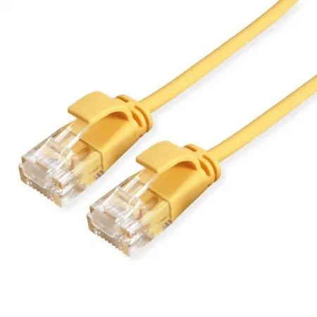 Roline UTP PatchCord Cat6A/Class EA LSOH CL SLIM Secomp yellow 0.3m ( 4063 )