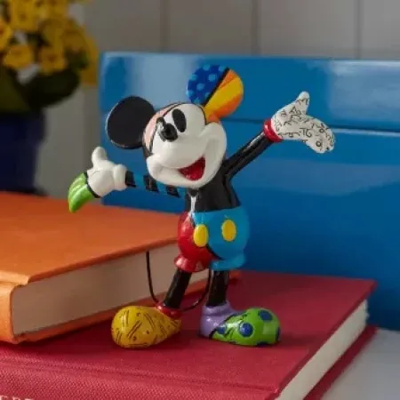 Romero Britto Mickey Mouse Mini Figurine Romero Britto ( 026878 )