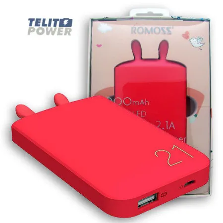 Romoss lovely Elf - pink 6000mAh powerbank ( 1906 )