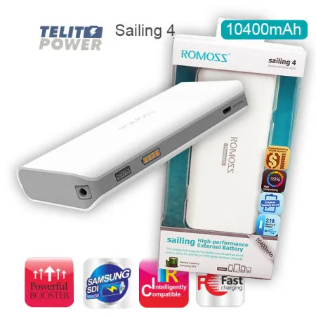 Romoss powerbank sailing 4 10400mAh ( 1351 )
