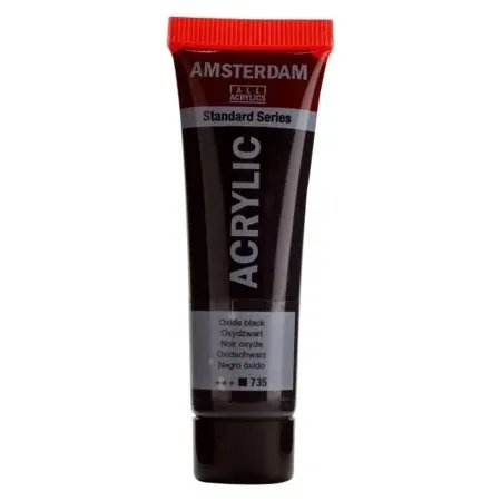 Royal Talens amsterdam akrilna boja 20ml - odaberite nijansu oxide black ( 681024 )