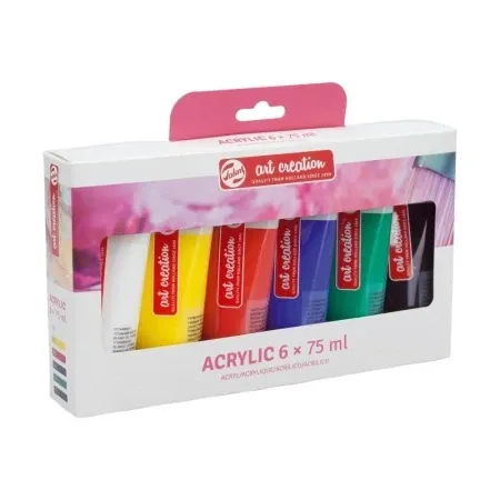 Royal Talens art creation acrylic akrilna boja set 6k 6 x 75ml ( 692901 )