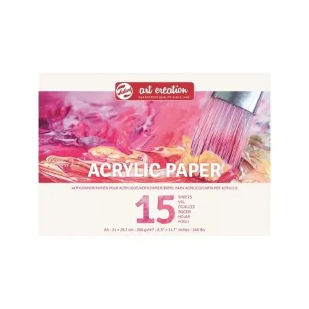 Royal Talens art creation blok za akrilne boje 290gr 15 lista a4 ( 699061 )