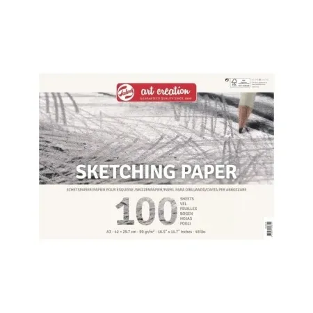 Royal Talens art creation blok za skiciranje sa spiralom 90gr 100 lista a3 ( 699066 )