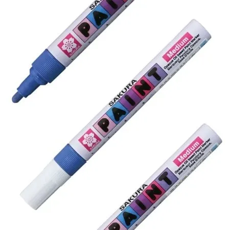 Royal Talens paint marker uljani marker medium cer.blue 2.0mm ( 672502 )