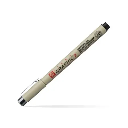 Royal Talens pigma graphic liner black 2.0mm ( 672091 )