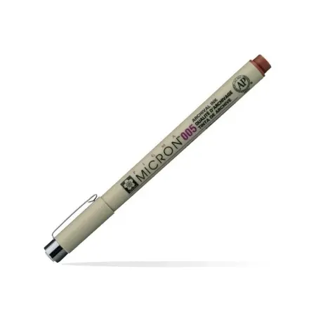 Royal Talens pigma micron 005 liner brown 12 0.2mm ( 672026 )