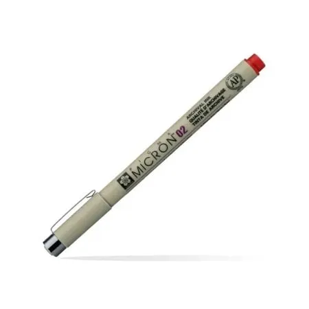 Royal Talens pigma micron 02 liner red 19 0.3mm ( 672031 )