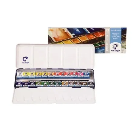 Royal Talens van gogh akvarel set metalni 24k ( 687920 )
