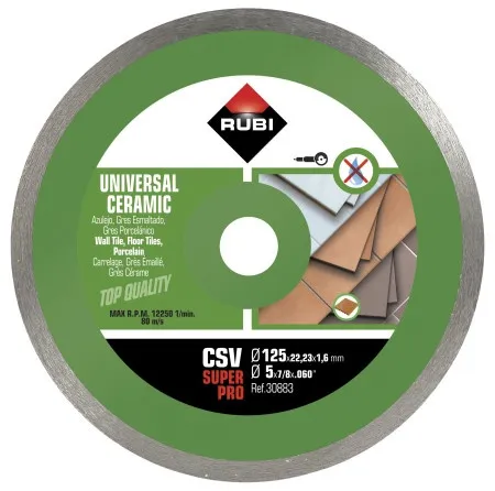 Rubi 30883 dijamantski disk, CSV-125, 125mm ( RUBI 30883 )