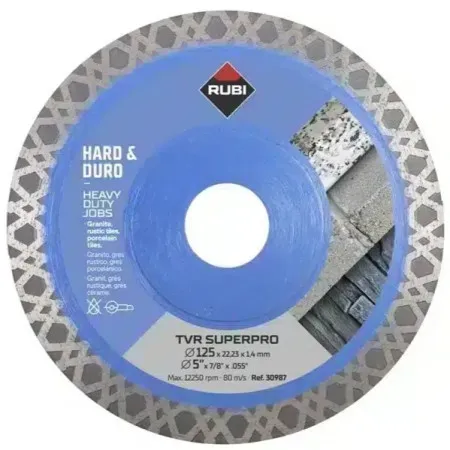 Rubi 30987 dijamantski disk, TVR-125, SuperPro, 125mm ( RUBI 30987 )