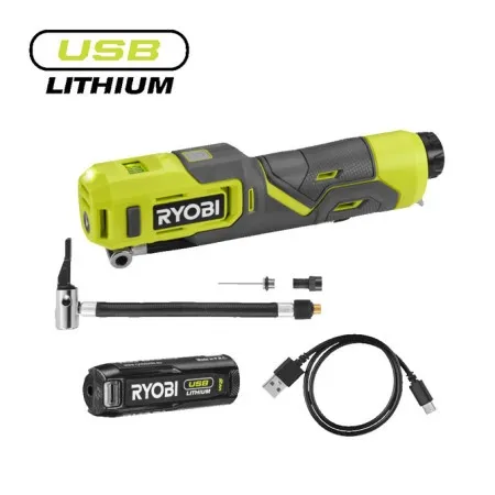 Ryobi RI4-120G Bežična vazdušna pumpa USB Lithium™ 4V ( RI4-120G )