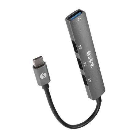 S-link SW-U324 USB 3.0 na USB-C 3 port USB 2.0 Adapter