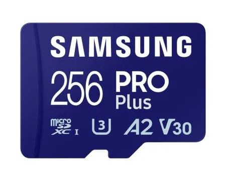 Samsung Memorijska kartica PRO PLUS MicroSDXC 256GB U3 + SD Adapter MB-MD256SA