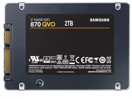 Samsung SSD 2TB 870 QVO MZ-77Q2T0BW