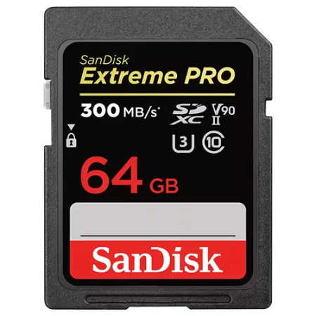 SanDisk SDXC 64GB Extreme PRO UHS-II