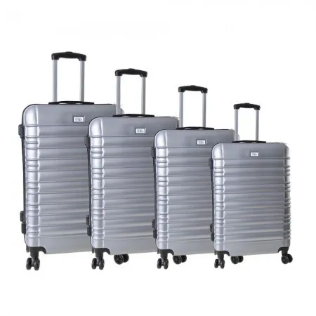 Sanremo, kofer, set 4 komada, ABS, siva ( 100063 )