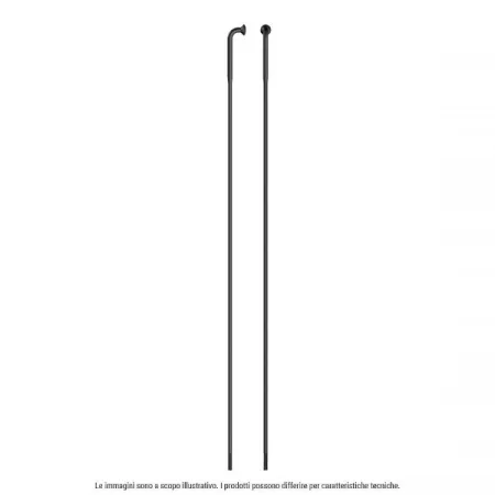 Sapim žbice leader inox j-bend - 285 mm, crne ( 525075141 )