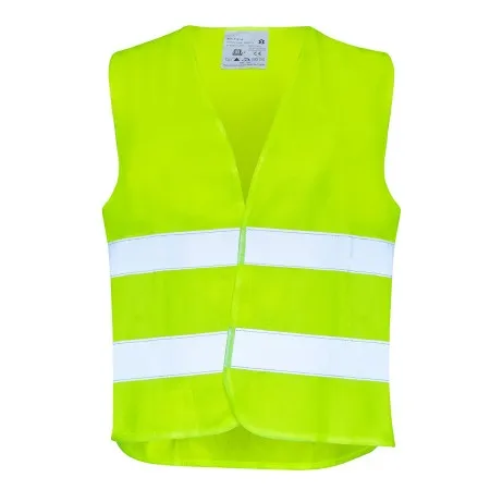 Satexo Signalni prsluk sa čičak trakom, žuti ( HVPP101EZXL )
