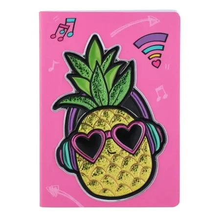 Sazio gofrato blokčić 3d 50 listova a6 ananas ( B2C00231 )
