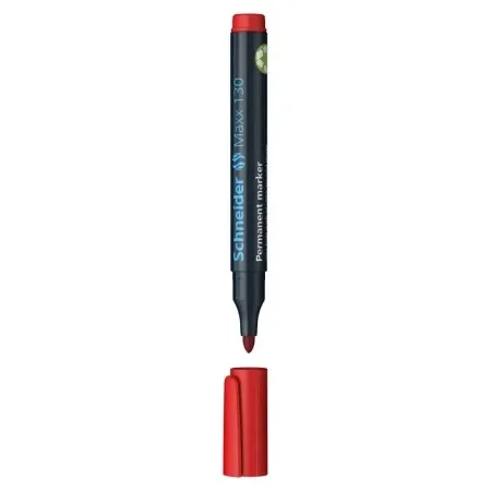 Schneider maxx 130 permanentni marker okrugli vrh - odaberite boju crvena ( 196339 )