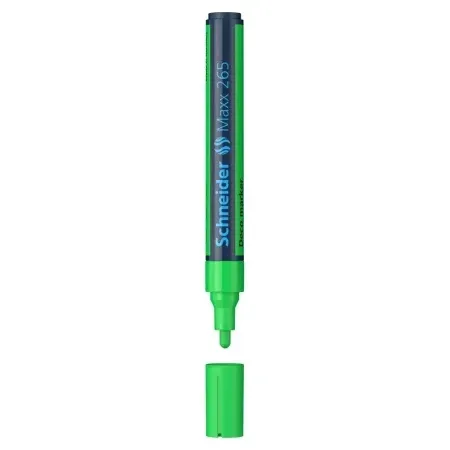 Schneider maxx 265 marker tečna kreda okrugli vrh - odaberite boju svetlo zelena ( 196424 )
