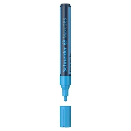 Schneider maxx 265 marker tečna kreda okrugli vrh - odaberite boju svetlo plava ( 196423 )