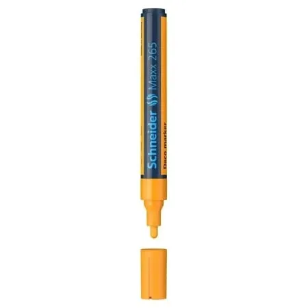 Schneider maxx 265 marker tečna kreda okrugli vrh - odaberite boju narandžasta ( 196421 )