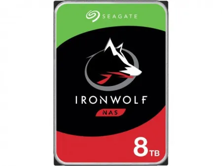 Seagate HDD 8TB IronWolf ST8000VN004 7200RPM 256MB NAS
