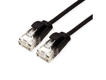 Secomp Roline UTP Data Center PatchCord 6A Slim LSOH crni 2.0m ( 5361 )