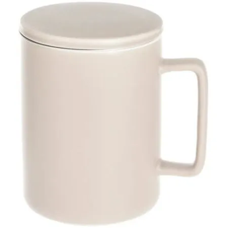 Secret de gourmet šolja sa cediljkom i poklopcem 40cl roze ( 154609c )