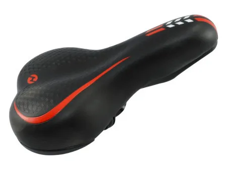 Sedište bez opruga 260x165 mm TY-03 crno/crveno ( 230213 )