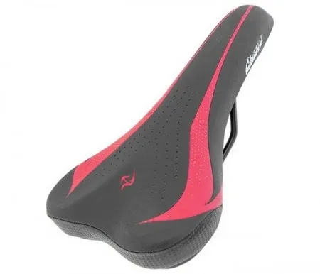 Sedište MTB HighEnd crveno-crno carbon ( 230123 )